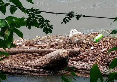 Localizan a hombre sin vida en el r&iacute;o Suchiate