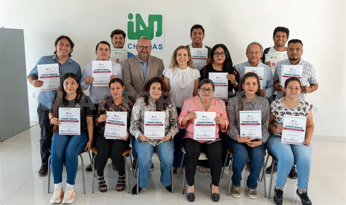 En el curso estuvieron presentes directivos del IAP Chiapas y personal de CEAS Chiapas. CP