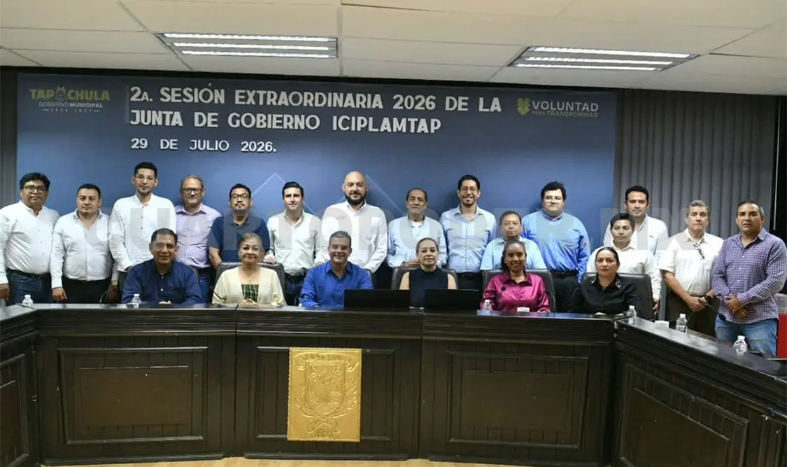 El alcalde destacó que cada sesión de la Junta de Gobierno representa un paso para fortalecer al Iciplamtap. Cortesía