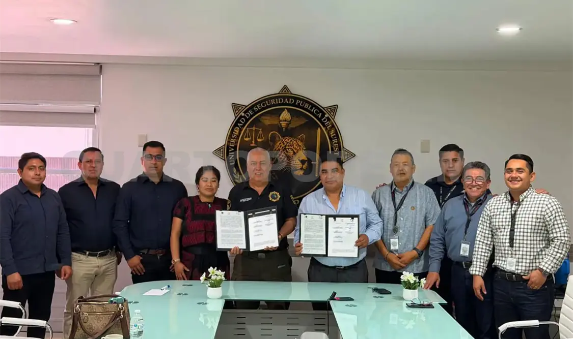USEPS firmó convenio de colaboración con el Ayuntamiento de Chenalhó. CP