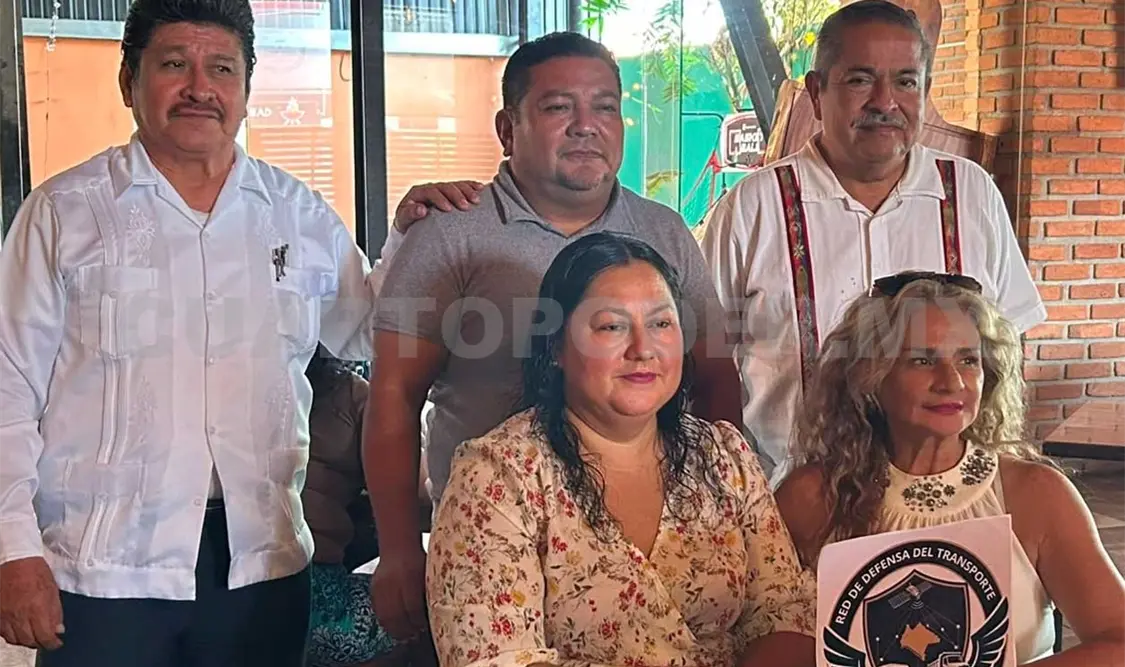 La Red busca fortalecer la unidad del gremio y ser enlace ante las autoridades para dignificar el servicio de transporte. CP