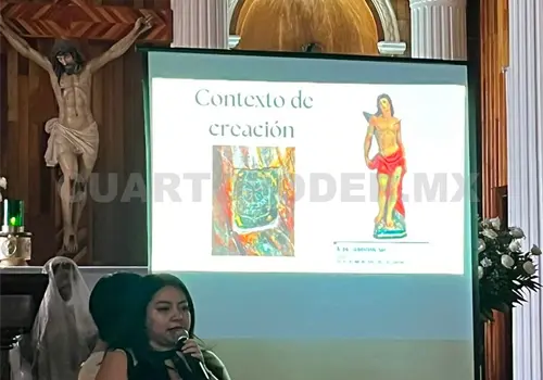 Restauran centenarias imágenes en Comitán Restauran centenarias imágenes en Comitán