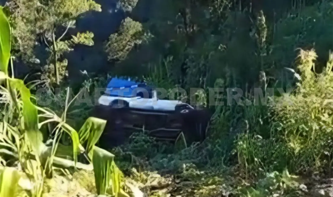 Se fue dando vueltas hasta el fondo de una milpa. Genaro Sánchez / CP