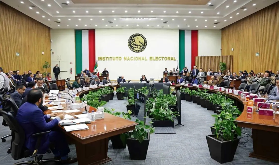 El proceso inicia el 10 de septiembre y la votación será el 6 de junio: INE. Cortesía