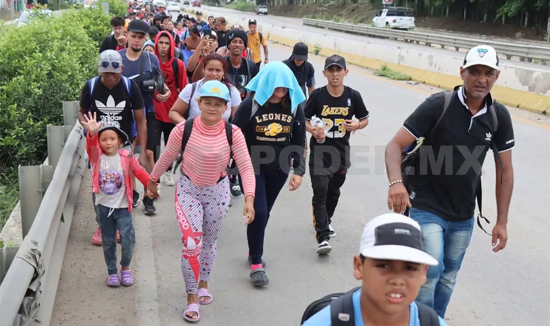 Un flujo constante bajo la modalidad de “operación hormiga”, está retornando también a Chiapas. Diego Pérez / CP