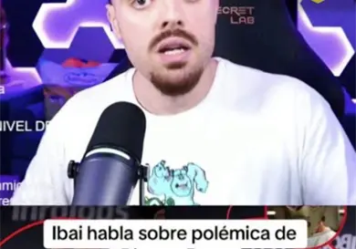 Ibai desmiente a equipo de RoRo