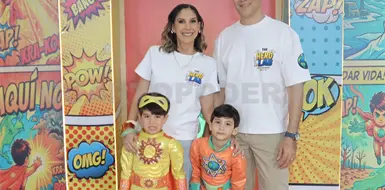 El primer lustro de Andr&eacute;s y Gabriel
