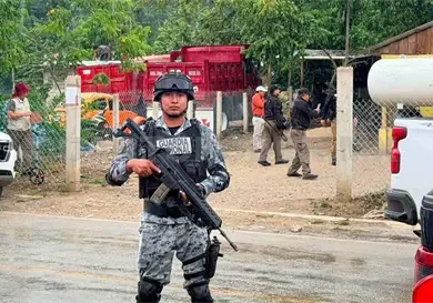 Aseguran una estación clandestina de gas LP Aseguran una estación clandestina de gas LP
