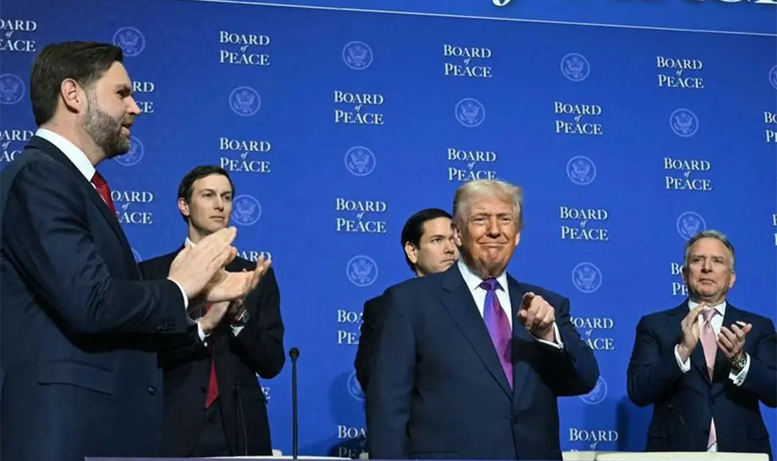 El plan de ataque militar surgió durante la reunión del gabinete del presidente Trump en Camp David el viernes. Cortesía