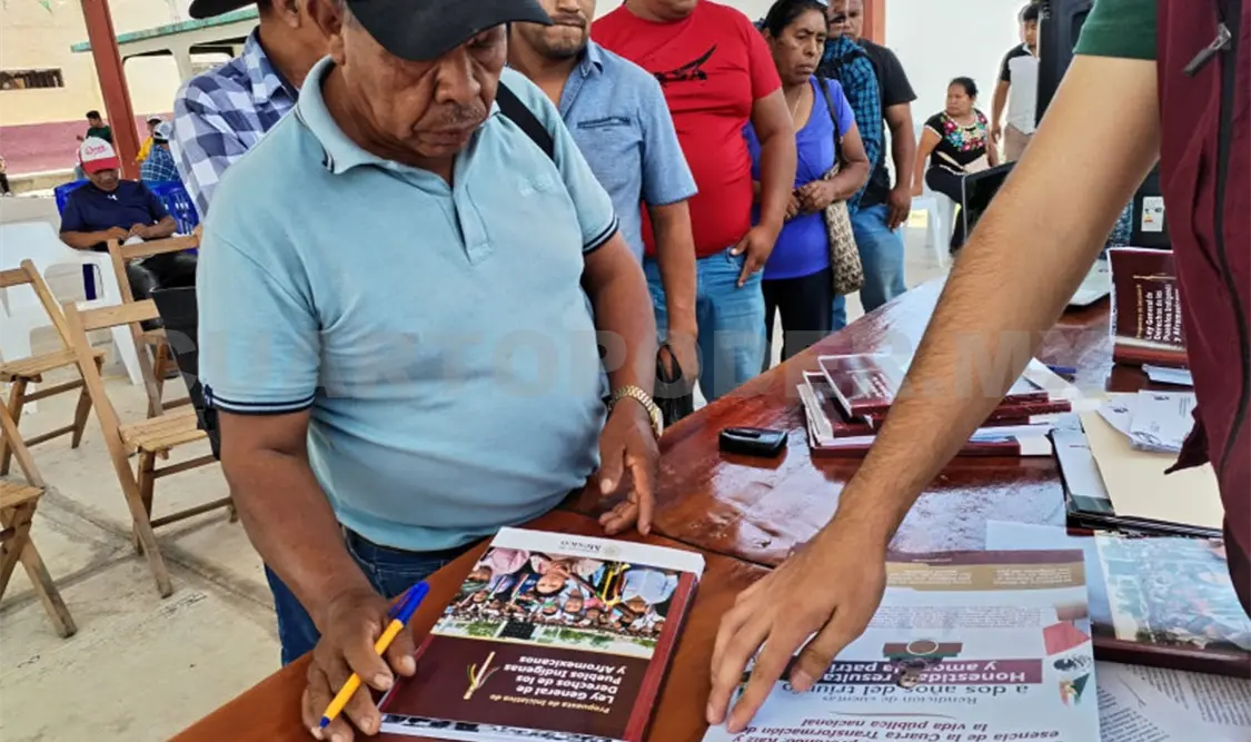 Se rescatan las propuestas de los pueblos originarios. CP