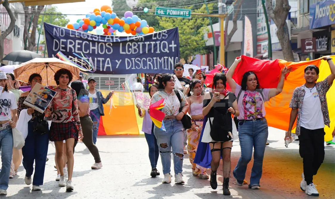 La organización fue pionera en la realización de las Marchas del Orgullo en Chiapas desde 2002. CP