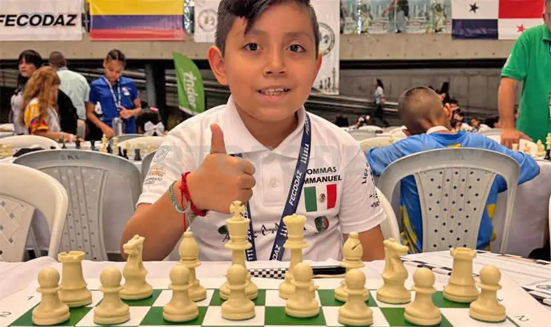 Cañaveral Cáceres fue el mexicano mejor ubicado en la modalidad de ritmo rápido. Cortesía