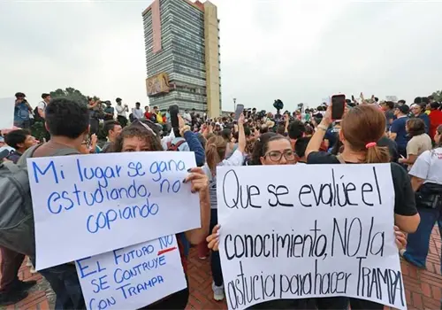 Analizarán origen de anomalías en el examen en línea Analizarán origen de anomalías en el examen en línea