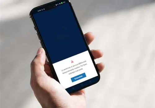En plena quincena, reportan fallas en app de BBVA