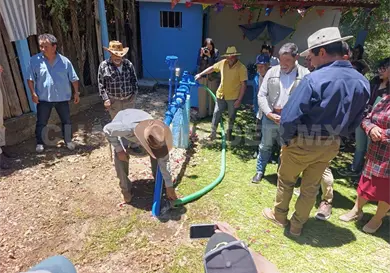 Inauguran pozo que abastecerá a Cuxtitali Inauguran pozo que abastecerá a Cuxtitali