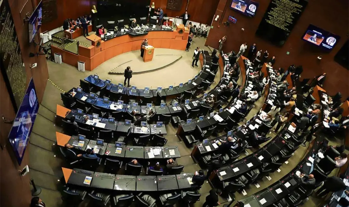 El análisis técnico jurídico de la iniciativa tendrá lugar durante todo agosto en el Senado. Cortesía