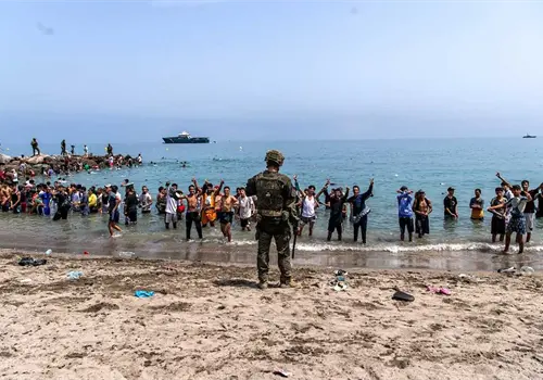 Marruecos reconoce 40 mil entradas de migrantes a Ceuta