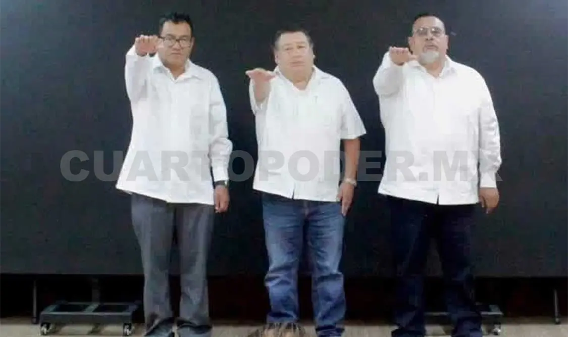 Aspecto de la toma de protesta. Manuel Martínez / CP