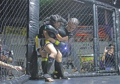 Liga of Tuxtla Fighting celebr&oacute; noche vibrante