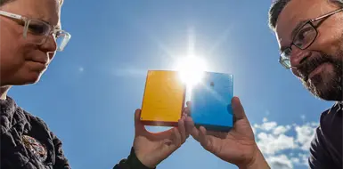 Un dispositivo convierte la luz en sonido