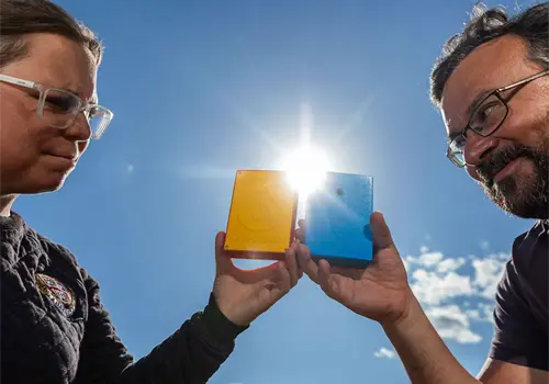 Un dispositivo convierte la luz en sonido