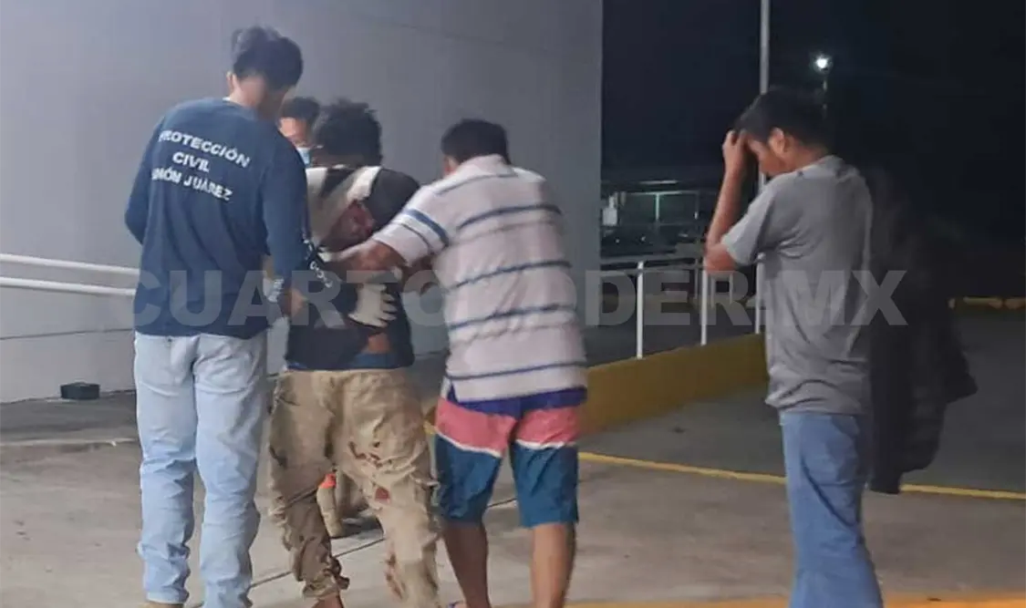 Carlos Alberto “N” fue herido en el brazo izquierdo y estaba en riesgo de perderlo. Rafael Victorio / CP