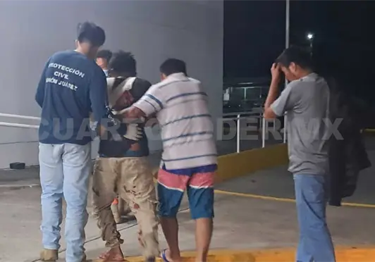 En presunta ri&ntilde;a resulta herido a machetazos