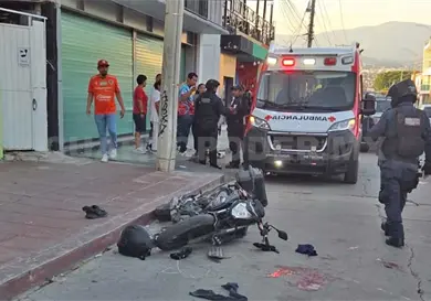 Motorrepartidor acaba con amputaci&oacute;n parcial