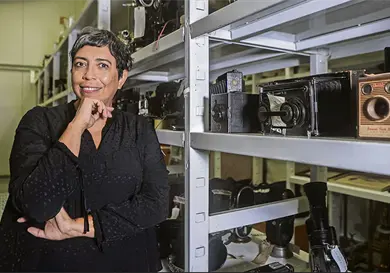 Huezo hace cine dentro del cine