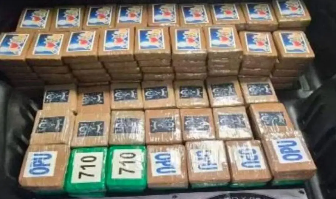 Capturan a hombre con 217 kilogramos de droga