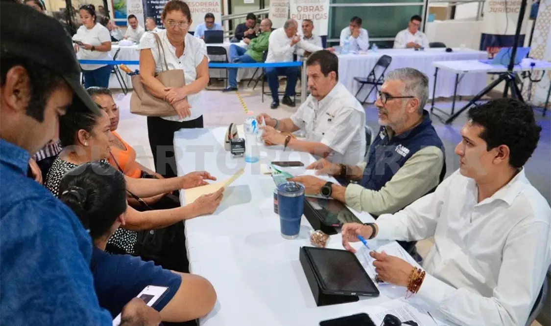 Este ejercicio democrático y participativo permite dar atención personalizada del presidente Ángel Torres. CP