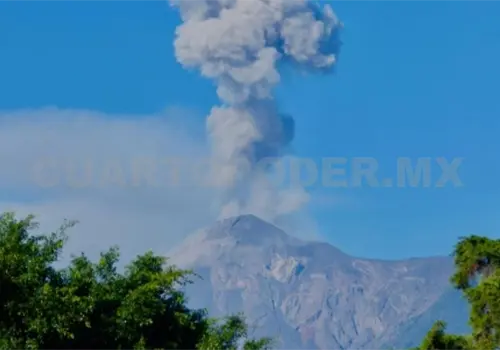 Descartan ca&iacute;da de ceniza del Volc&aacute;n de Fuego