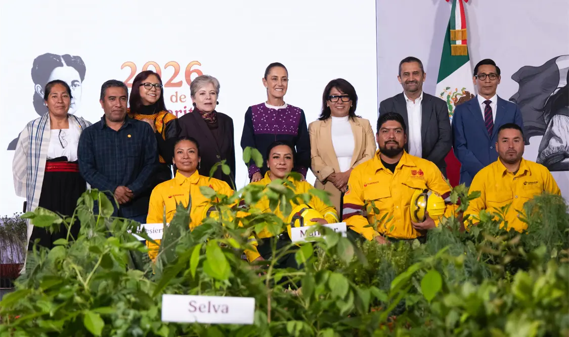 Sheinbaum, anunció que participará en la Jornada Nacional de Reforestación 2026 desde Puebla en el Parque Nacional Iztaccíhuatl-Popocatépetl. Cortesía