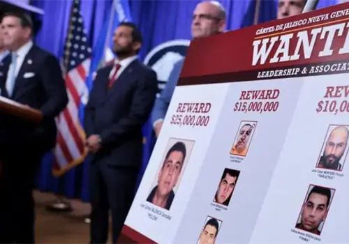 Anuncia recompensas por líderes del cartel Anuncia recompensas por líderes del cartel