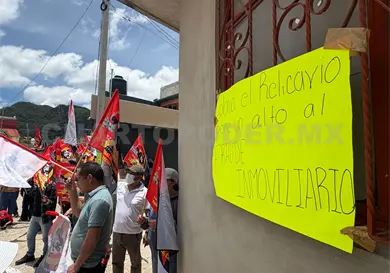 Solicitan atención para no ser desalojados Solicitan atención para no ser desalojados