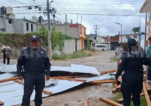 Reporte de daños por tornado en San Cristóbal Reporte de daños por tornado en San Cristóbal