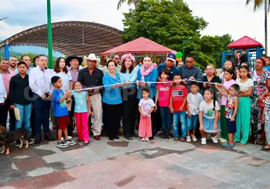 Inauguran remodelación de parque de Villaflores Inauguran remodelación de parque de Villaflores