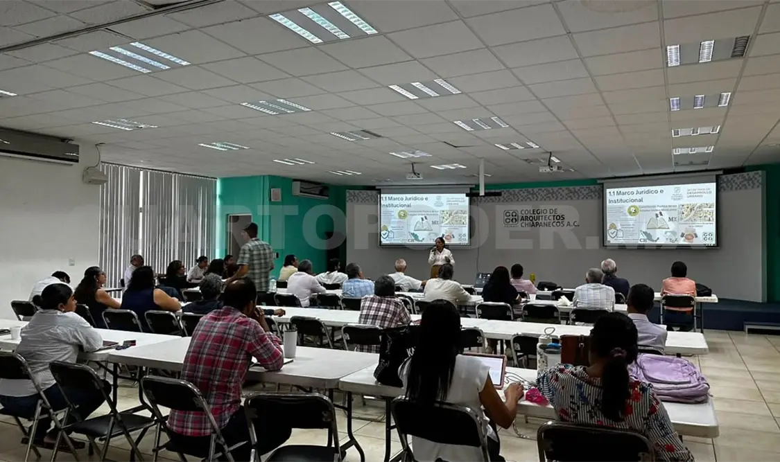 Participaron arquitectos postulantes y quienes se encuentran en proceso de revalidación. Cortesía