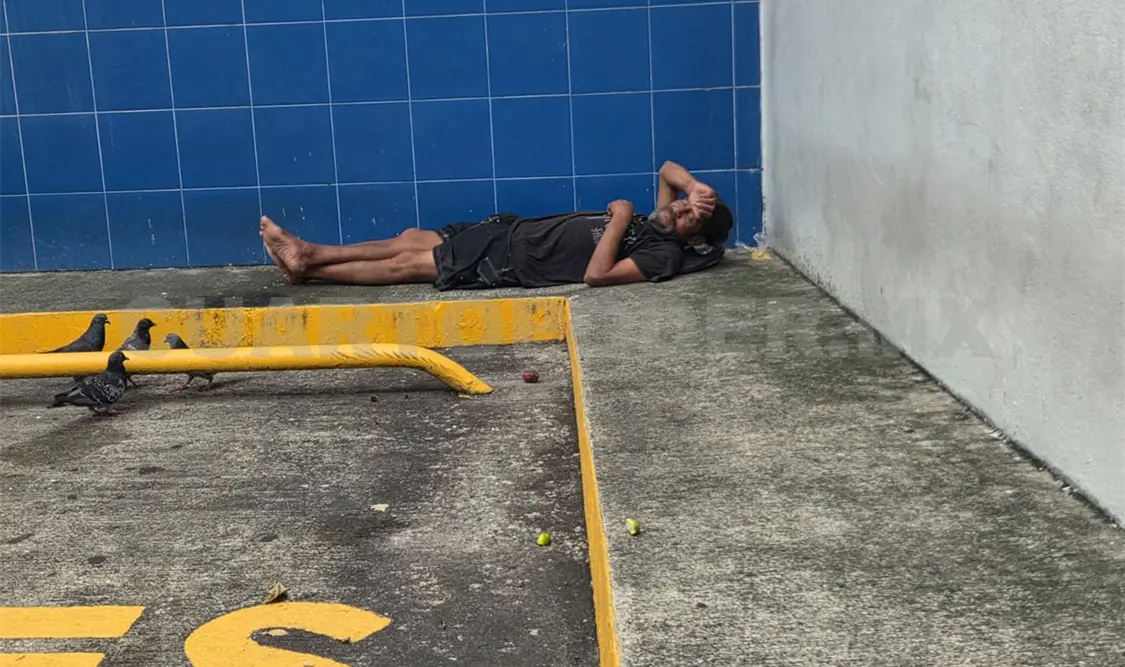 Organizaciones civiles alertaron sobre el incremento de migrantes en situación de calle en Tapachula. Ramón García / CP