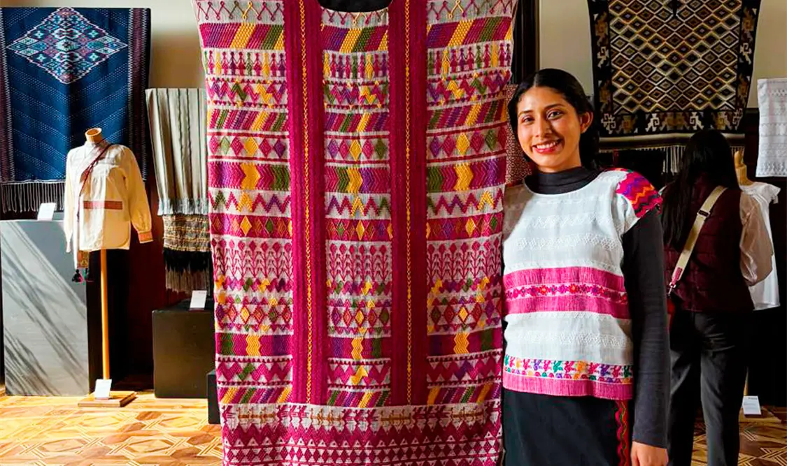 Desde el Semillero Creativo de Paz de Telar y Bordado, en Venustiano Carranza, impulsan la preservación de los saberes textiles. Cortesía