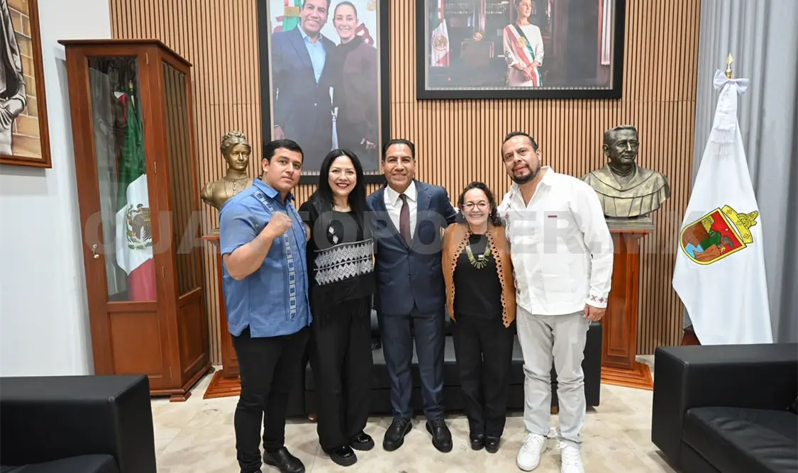 La reunión de trabajo fue con el propósito de fortalecer la oferta de educación superior en Chiapas. Cortesía