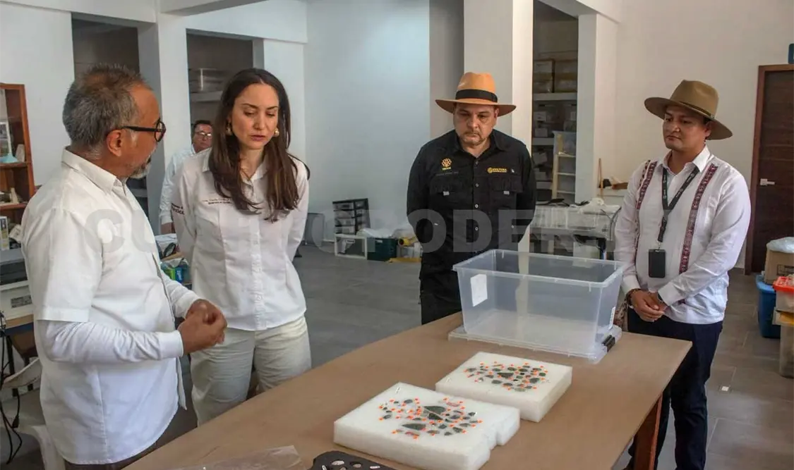 Durante este encuentro, se analizaron a detalle los avances registrados en materia de conservación y restauración del sitio. CP