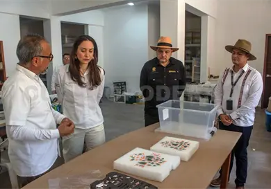 Secretaria de Cultura recorre Palenque