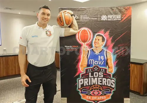 Nájera replantea éxito tras vivir NBA Nájera replantea éxito tras vivir NBA