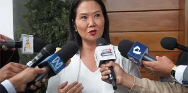 Fujimori promete mano firme contra el crimen Fujimori promete mano firme contra el crimen