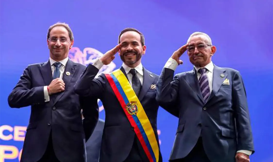 El anuncio fue hecho por el Departamento de Estado, con motivo de la posesión presidencial de De la Espriella. Cortesía