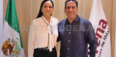Recibe ERA a dirigente nacional de Morena