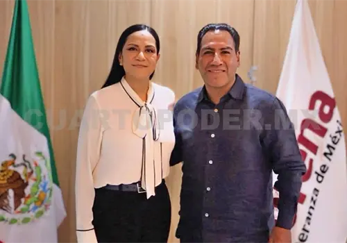 Recibe ERA a dirigente nacional de Morena