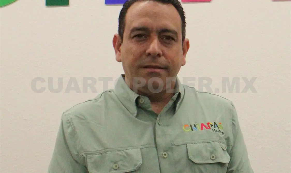 Víctor Manuel Bermúdez, director de la OCV de Chiapas. Daniel Oropeza / CP