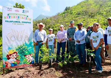 Villaflores se suma a la Jornada de Reforestación Villaflores se suma a la Jornada de Reforestación
